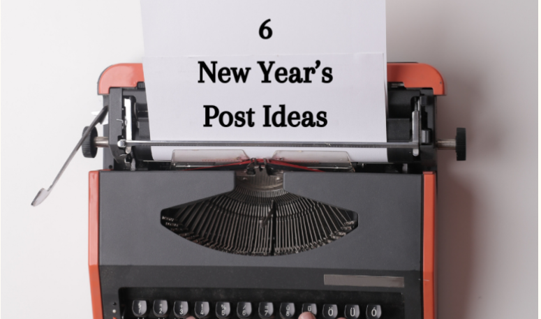 Social media post ideas for January. www.cocopy.pro/blog